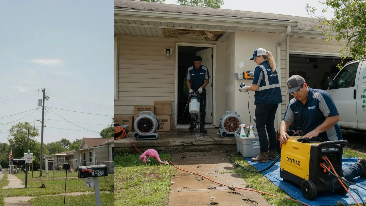 Storm Damage Water Removal in Cumberland City, TN near me